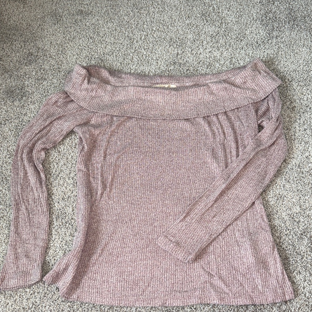 Junior's Off the Shoulder Sweater